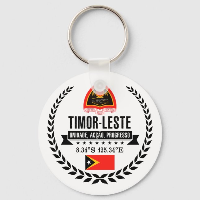 East Timor Key Ring (Front)