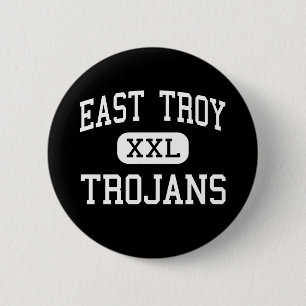East Troy - Trojans - Junior - East Troy Wisconsin 6 Cm Round Badge