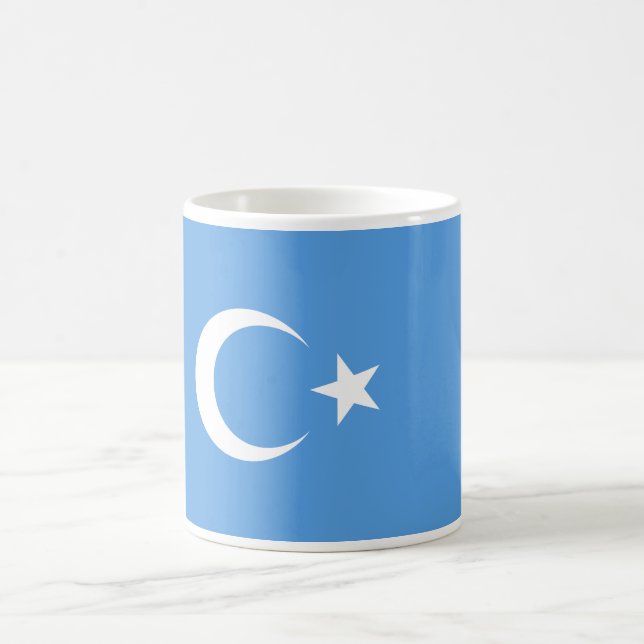 East Turkestan Uyghur Flag Coffee Mug (Center)