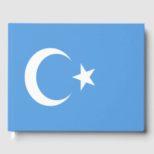 East Turkestan Uyghur Flag Guest Book