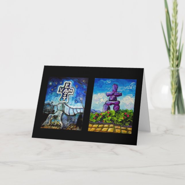 East Van West Side Card (Front)