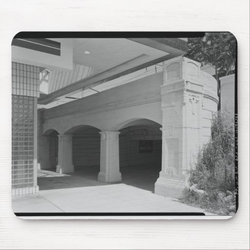 Image of East view; Main passenger tunnel entrance Mouse Mat