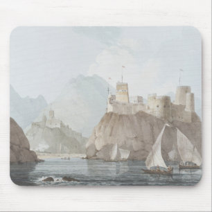 East View of the Forts Jellali and Merani, Muskah, Mouse Mat