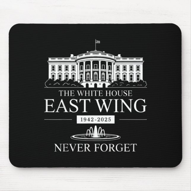 East Wing Never Forget 1942 2025  Mouse Mat (Front)