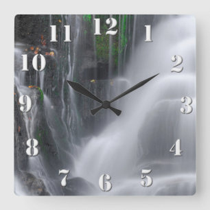 Eastatoe Falls Square Wall Clock