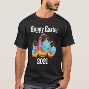Easter 2021 Quarantined Easter Eggs Wearing Mask S T-Shirt