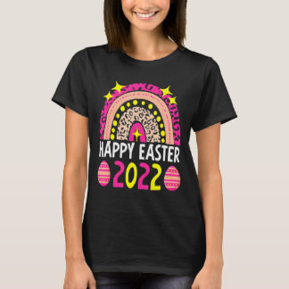 Easter 2022 rainbow cute happy easter 2022 women m T-Shirt