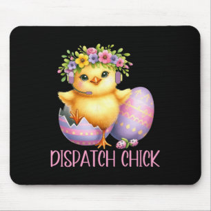 Easter 911 Dispatcher Gift Police Dispatch Thin Go Mouse Mat