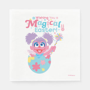 Easter Abby Cadabby Napkin
