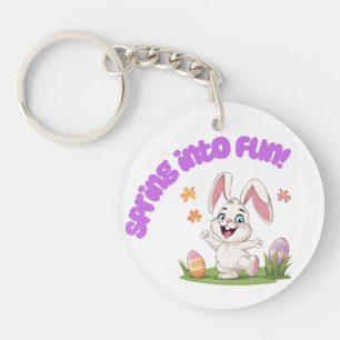 Easter Acrylic Keychain