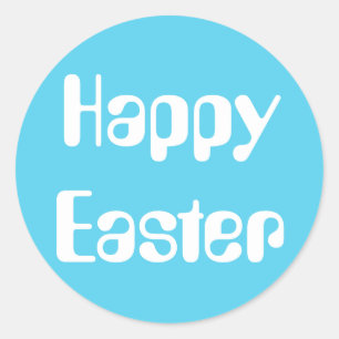 Easter Amelia Sky Blue Sticker by Janz
