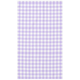 Easter and Spring Country Lavender Gingham Pattern Tablecloth
