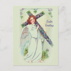 Easter Angel Holiday Postcard
