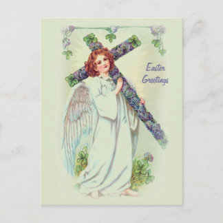 Easter Angel Holiday Postcard