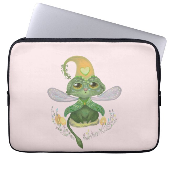 Easter animal laptop sleeve (Front)