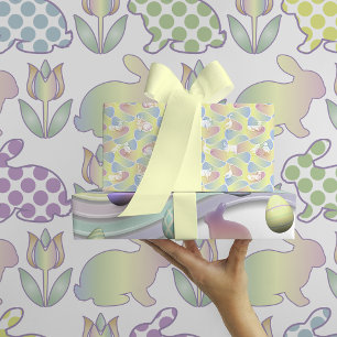 Easter Animals Wrapping Paper Sheet