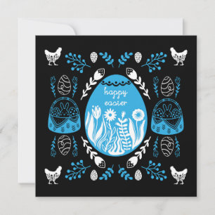 Easter April Holiday Card