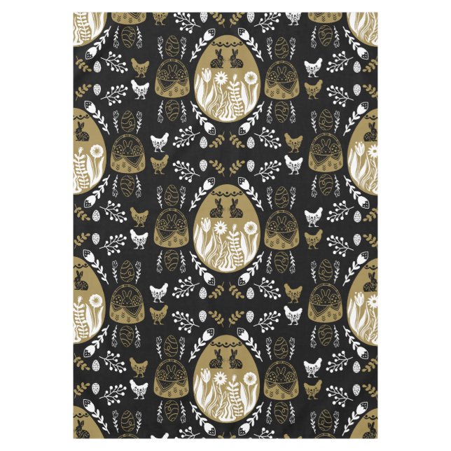 Easter April Holiday Gift Tablecloth (Front)