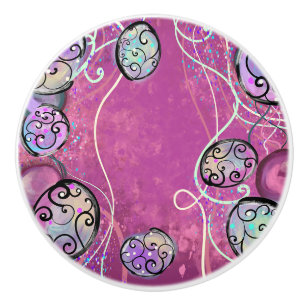 EASTER ART CERAMIC KNOB