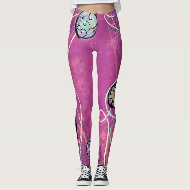 EASTER ART LEGGINGS (Front)