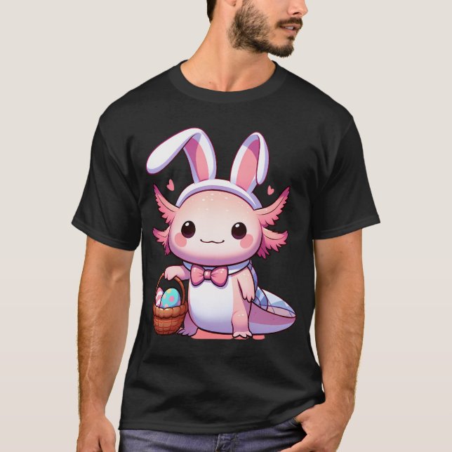 Easter Axolotl T-Shirt (Front)