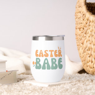 Easter Babe Retro Groovy Aesthetic Bunny Ears