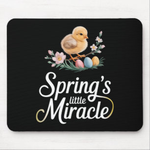 Easter Baby Bunny Cool Easter Day Mouse Mat