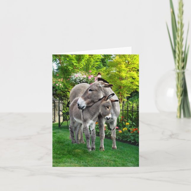 "Easter & Baby Eno" Note Card (Front)