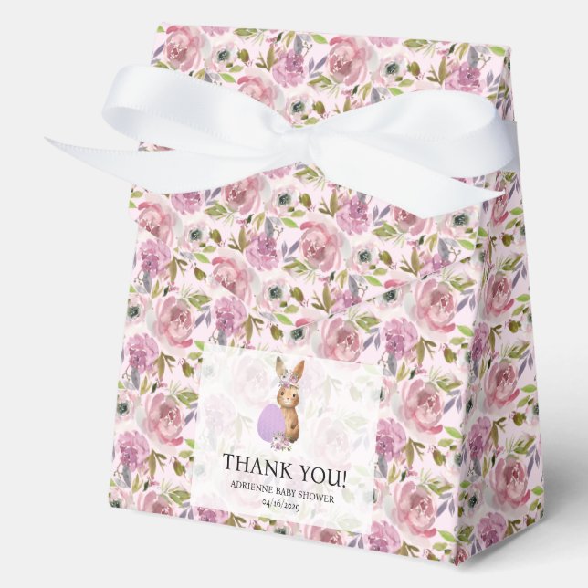 Easter Baby Shower  Favour Box (Front)