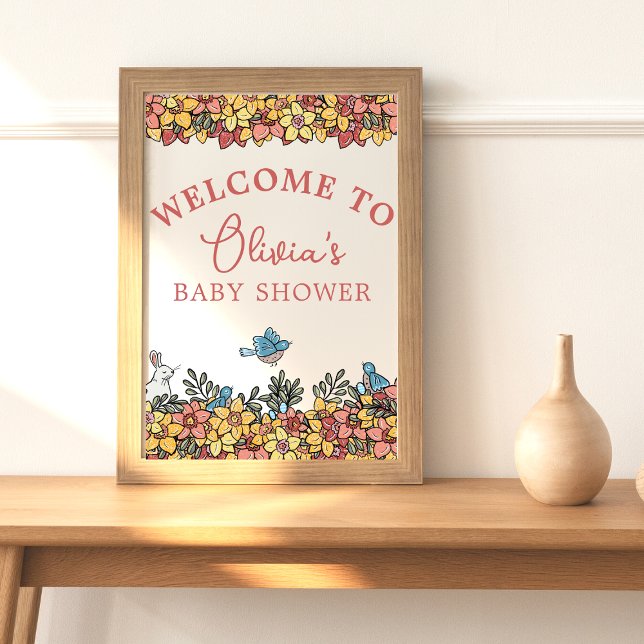 Easter Baby Shower Welcome Table Sign (Creator Uploaded)