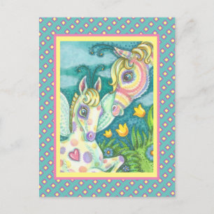 EASTER BABY, SPRING HORSE, FAIRY FILLY POSTCARD