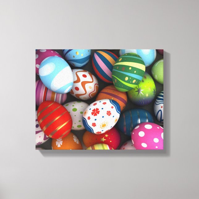 Easter Background Canvas Print (Front)