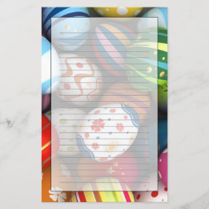 Easter Background Stationery