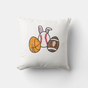 Easter Balls Basketball Baseball Football Boys Kid Cushion