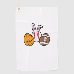 Easter Balls Basketball Baseball Football Boys Kid Golf Towel