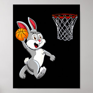 Easter Bas Stuffers Boys Kids Funny Easter Basball Poster