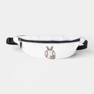 Easter Baseball Bunny Sports Men Boys Kids Toddler Bum Bags