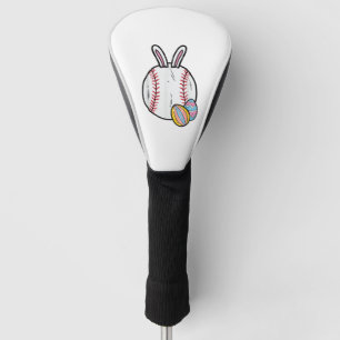 Easter Baseball Bunny Sports Men Boys Kids Toddler Golf Head Cover