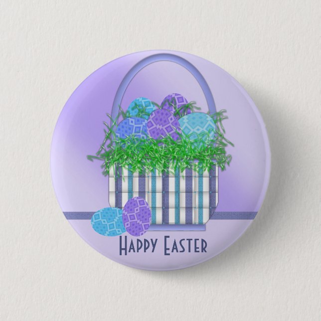Easter Basket Collection 6 Cm Round Badge (Front)