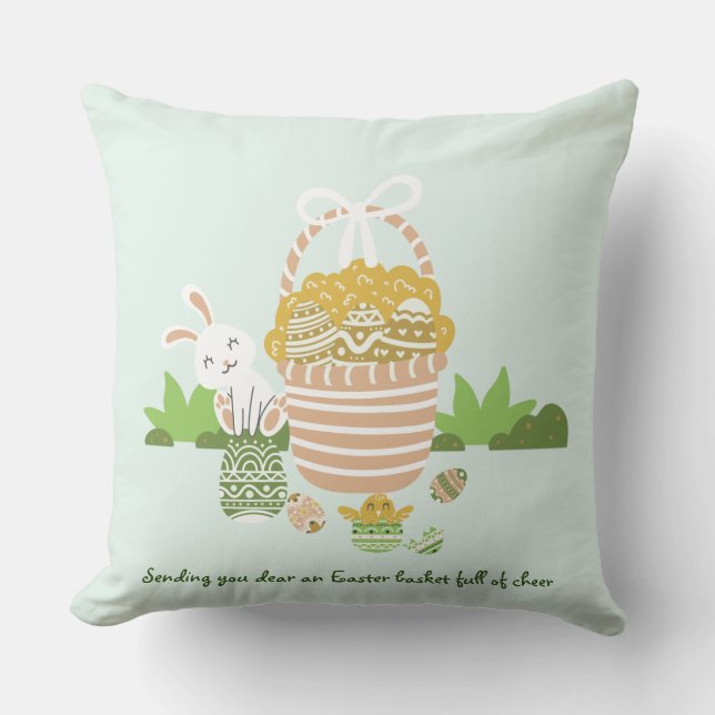 EASTER BASKET CUSHION (Front)