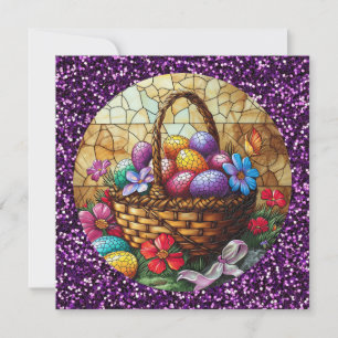 Easter Basket Easter Greeting Card