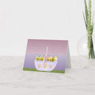 Easter Basket Holiday Card
