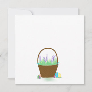 Easter Basket Invitation