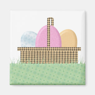 Easter Basket Magnet