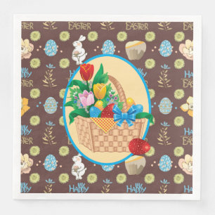 Easter Basket  Napkin