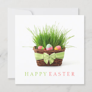 Easter Basket Picnic Party invitation