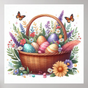 Easter Basket Poster
