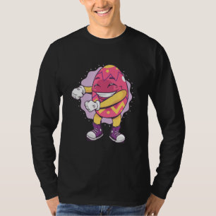 Easter Basket Stuffers Flossing Easter Egg Candy D T-Shirt