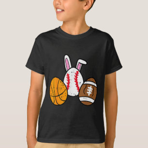Easter basketball baseball football boys kid menEa T-Shirt