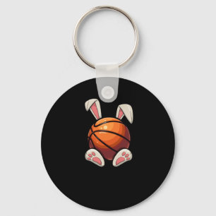 Easter Basketball Bunny Ears Kids Easter Egg Hunt Key Ring